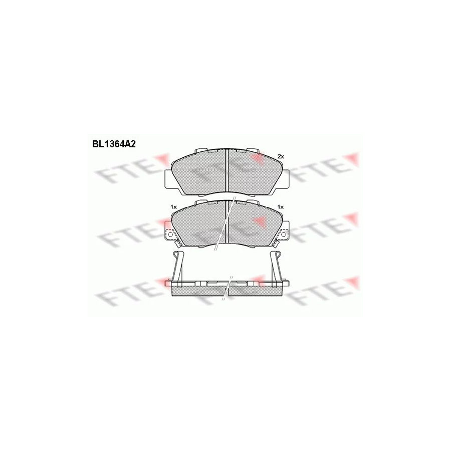 Fte BL1364A2 Brake Pad Set | ML Performance UK Car Parts