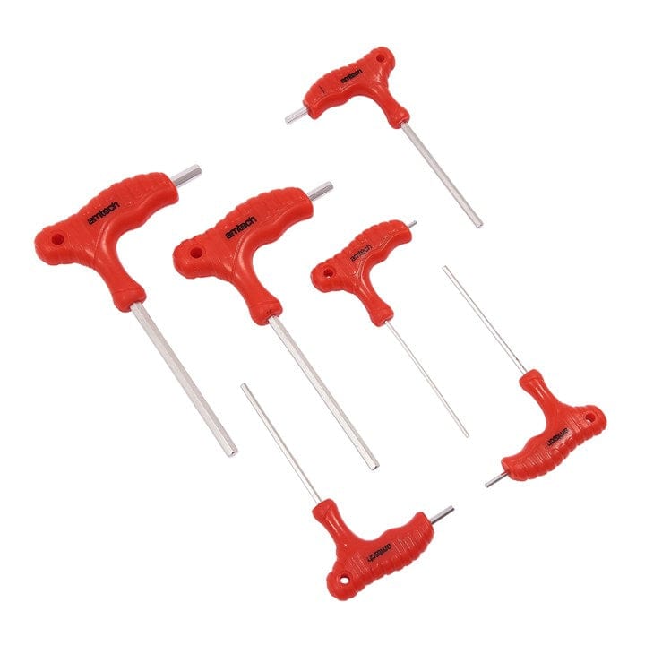 Amtech 6pcs. T-Handle Hex Key Set | ML Performance DIY & Power Tools