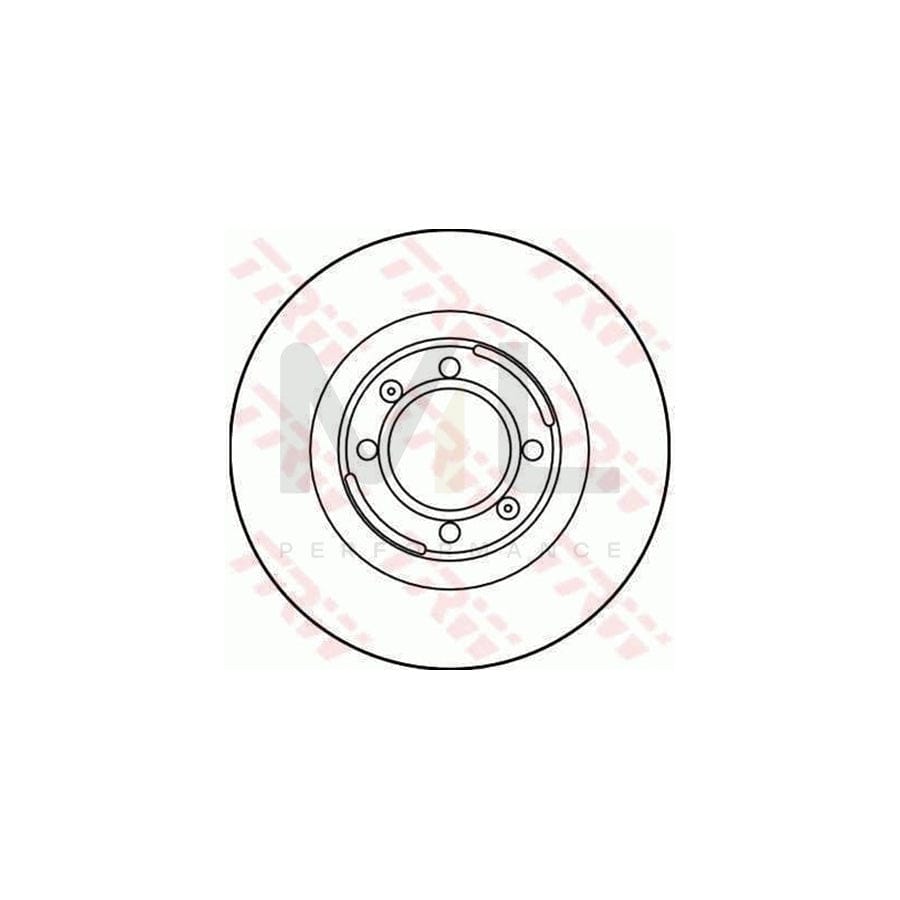 TRW DF1705 Brake Disc Solid | ML Performance Car Parts