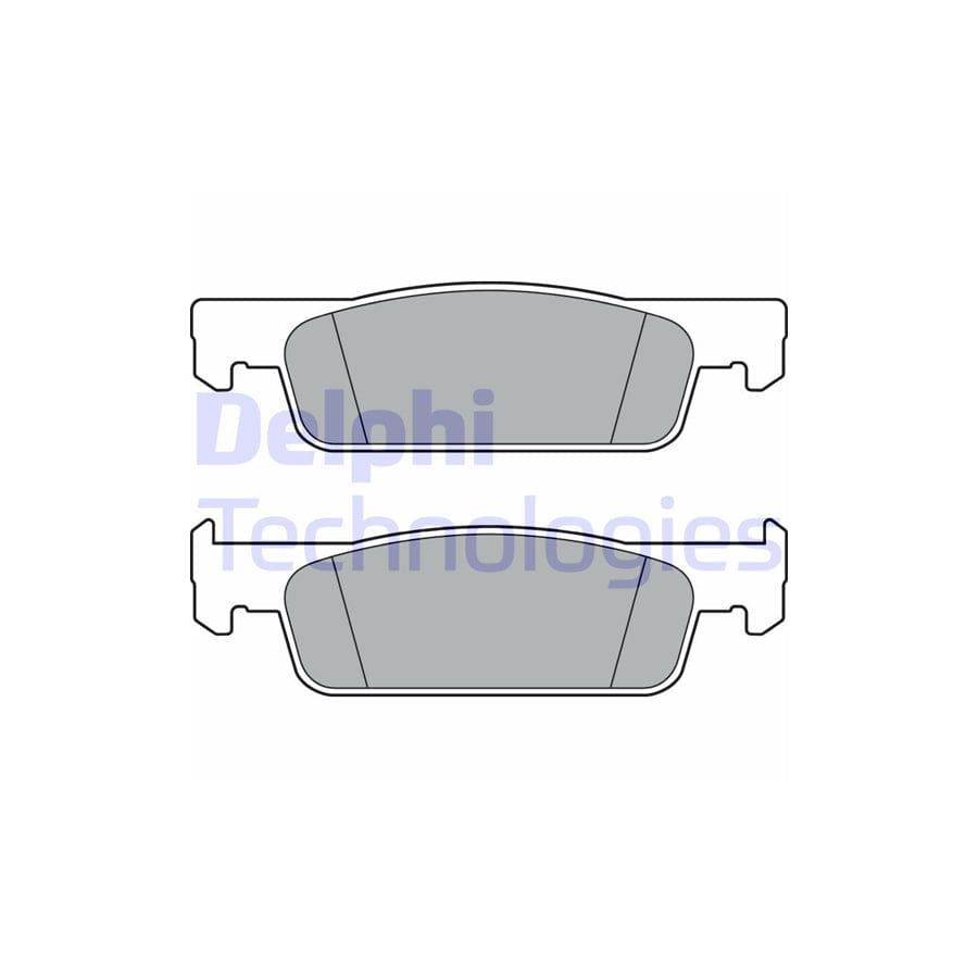 Delphi Lp3387 Brake Pad Set