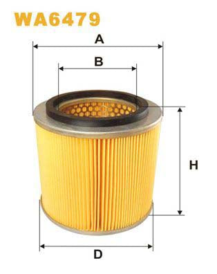 WIX Filters WA6479 Air Filter