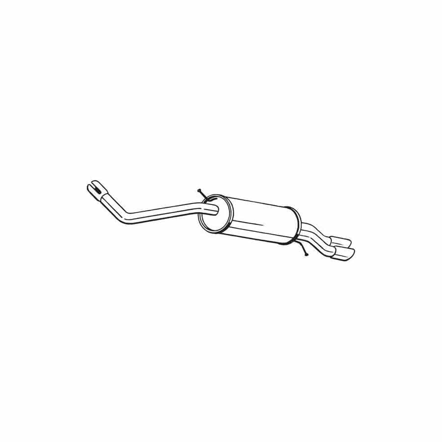 Bosal 279-641 Rear Silencer For Audi A1