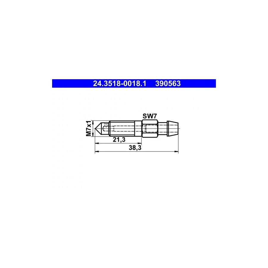 ATE 24.3518-0018.1 Breather Screw / Valve