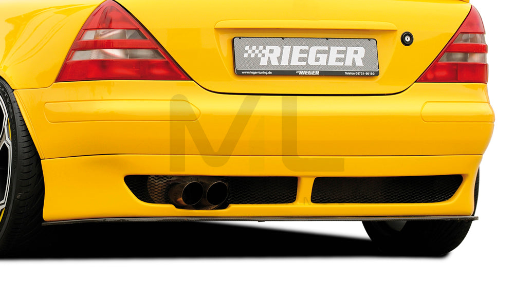 Rieger 00070030 Mercedes-Benz R170 SLK Rear Diffuser 1 | ML Performance UK Car Parts