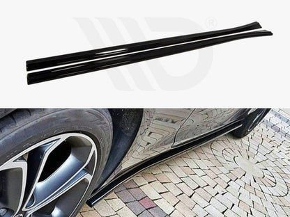 Maxton Design OP-AS-4-GTC-SD1T Side Skirts Diffusers Opel Astra J Gtc | ML Performance UK Car Parts