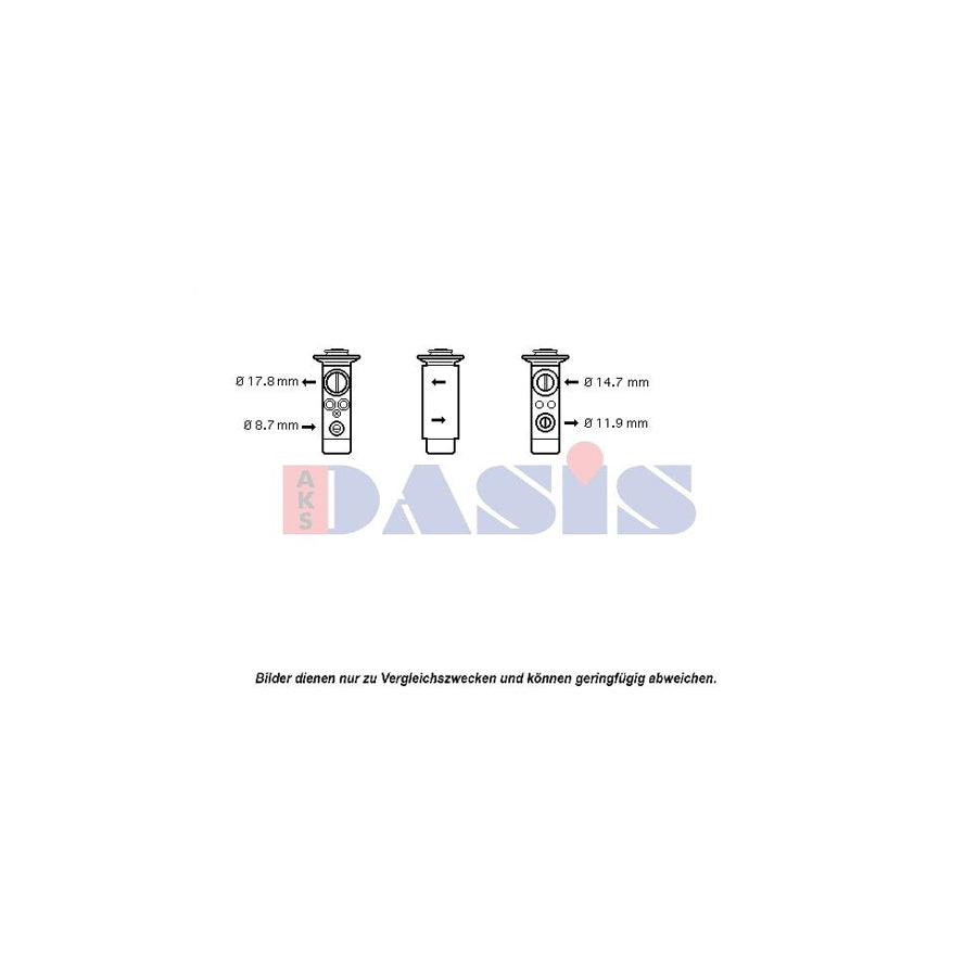 AKS Dasis 840153N Ac Expansion Valve For BMW 7 (E65, E66, E67) | ML Performance UK