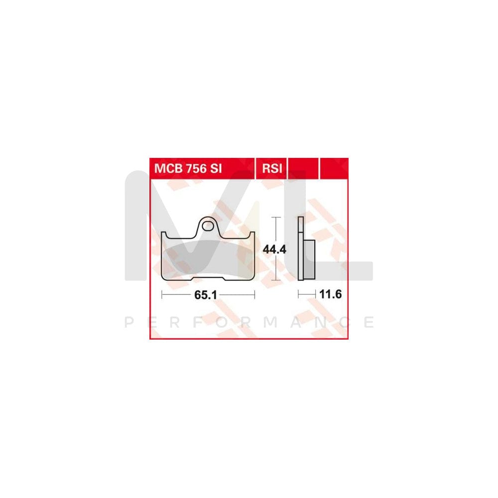 TRW Sinter Offroad Mcb756Si Brake Pad Set | ML Performance Car Parts