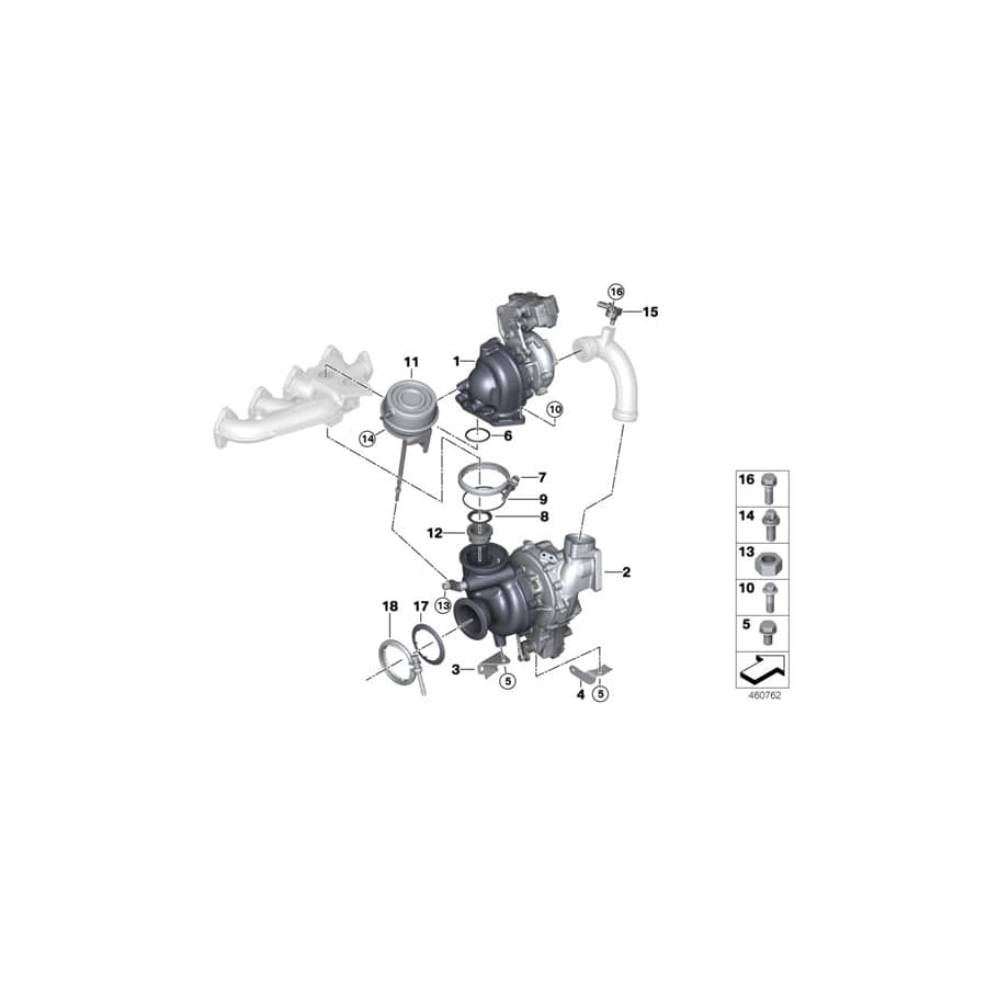 Genuine BMW 11658582695 F30 F48 F44 Gasket Ring (Inc. 220d, X1 18dX & 525d) | ML Performance UK Car Parts