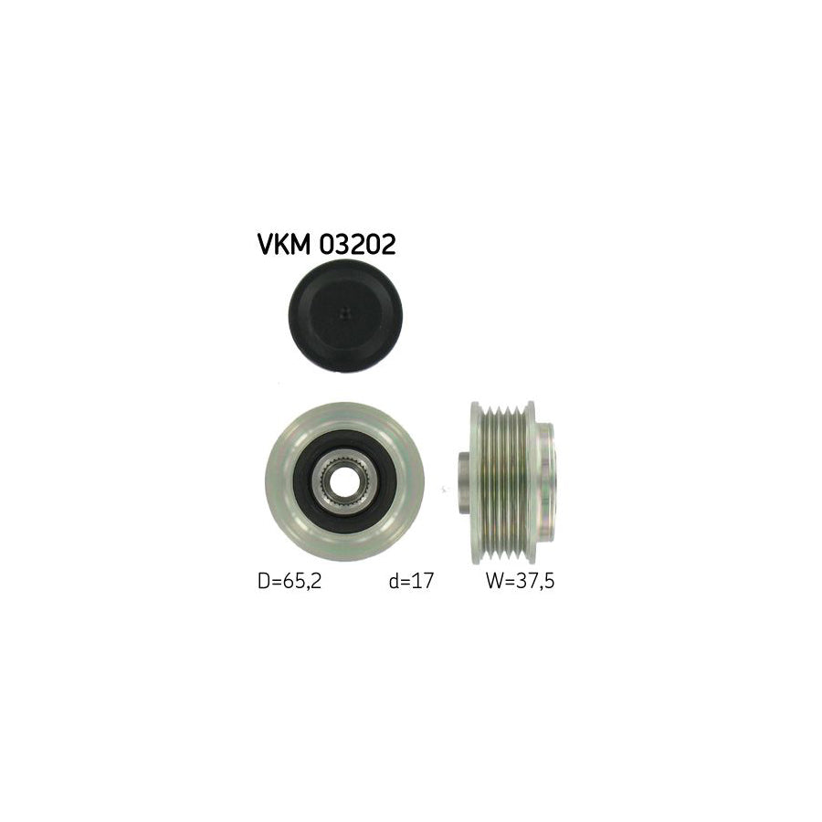 Skf Vkm 03202 Alternator Freewheel Clutch | ML Performance UK Car Parts