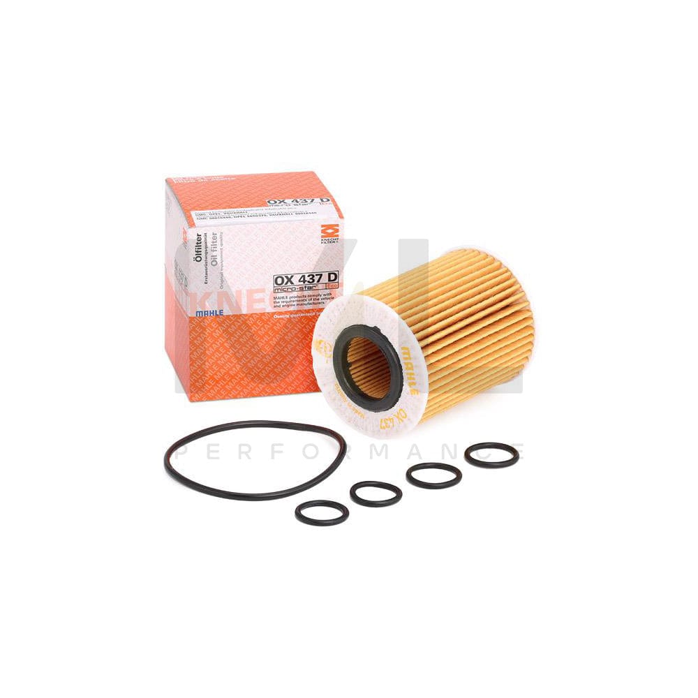 MAHLE ORIGINAL OX 437D Oil Filter Filter Insert | ML Performance Car Parts