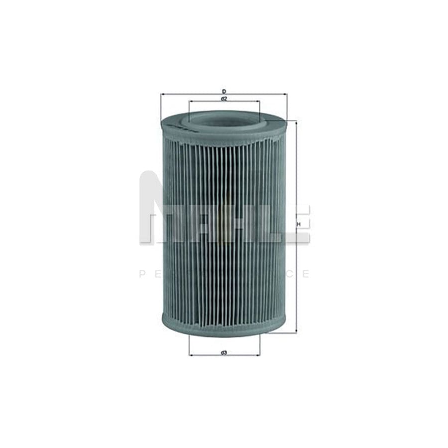 MAHLE ORIGINAL LX 899 Air Filter Filter Insert | ML Performance Car Parts