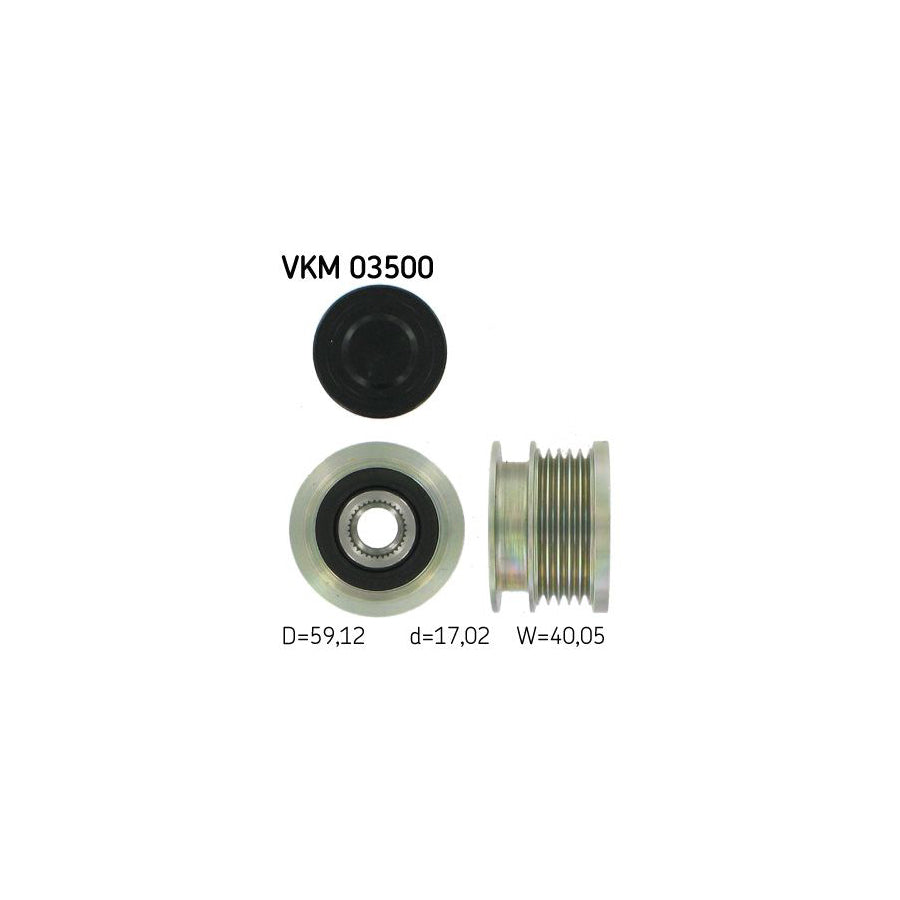 Skf Vkm 03500 Alternator Freewheel Clutch | ML Performance UK Car Parts