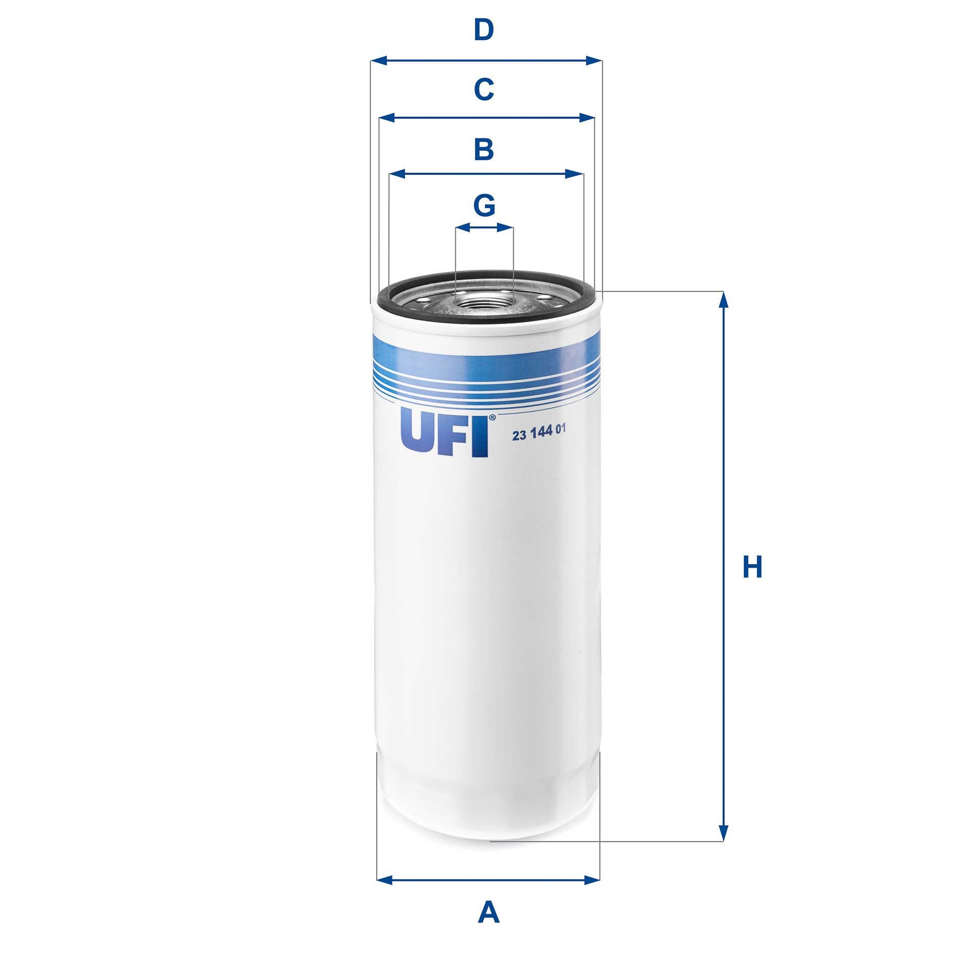 UFI 23.144.01 Oil Filter