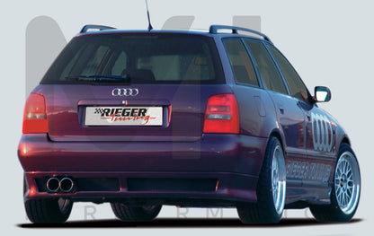 Rieger 00055030 Audi B5 A4 Rear Diffuser 4 | ML Performance UK Car Parts