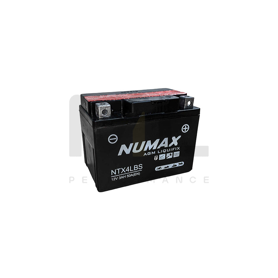 NTX4L-BS Numax Motorbike Battery | Car Batteries UK | ML Performance Car Parts