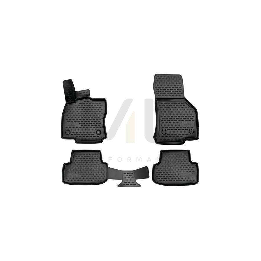 WALSER XTR 75067 Floor mat set Front and Rear | ML Performance Car Parts