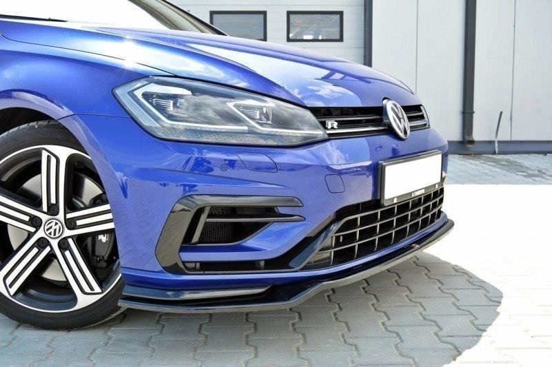 Maxton Design Volkswagen Golf R / R-Line MK7.5 Front Splitter V.3