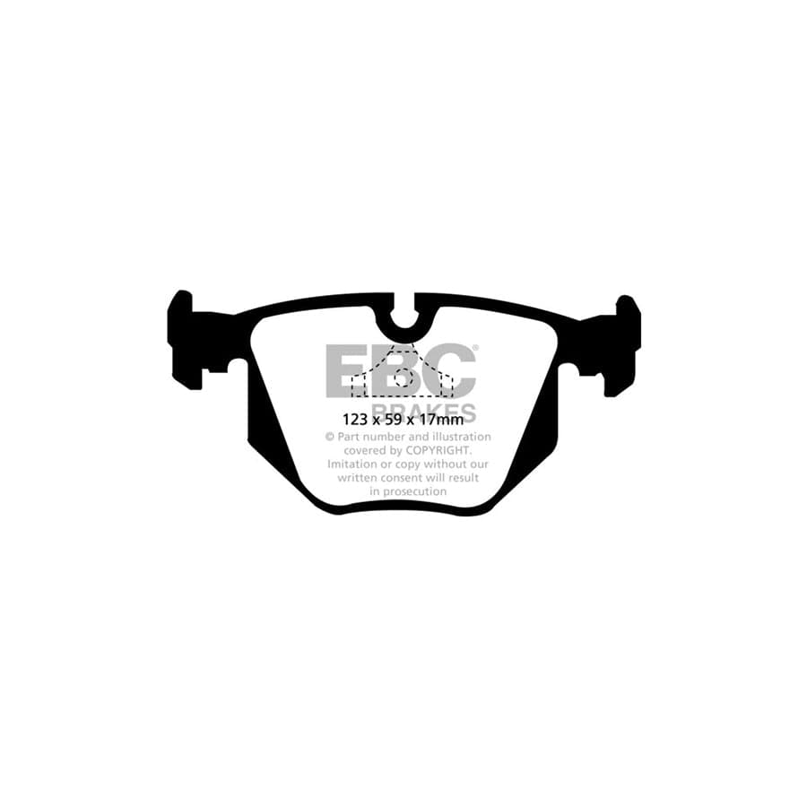 EBC PD40K409 BMW E31 Ultimax Pad & Plain Disc Kit - ATE Caliper 3 | ML Performance UK Car Parts