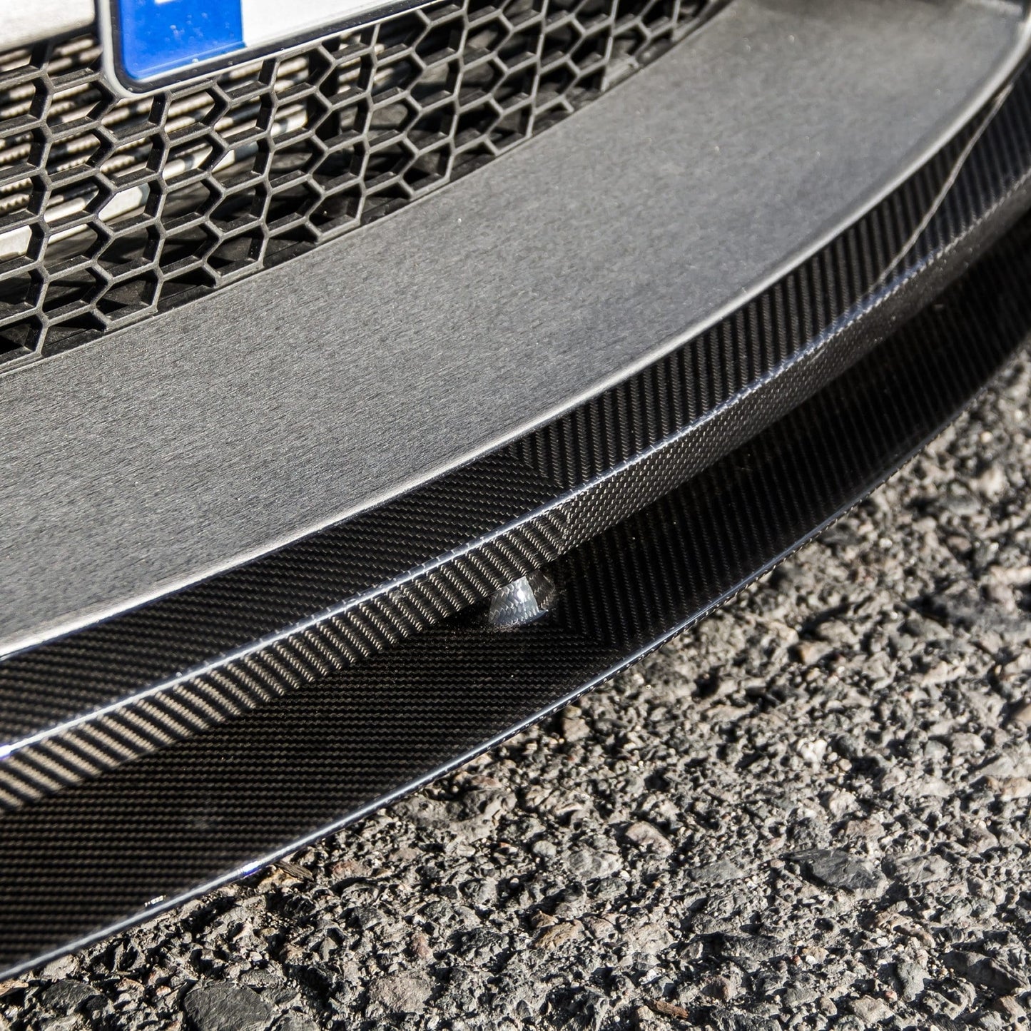 MANHART MH2F1211101 CARBON FRONT SPOILER RS ADD-ON FOR BMW F06 / F1X M6 (COMPETITION)