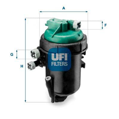 UFI 55.173.00 Fuel Filter