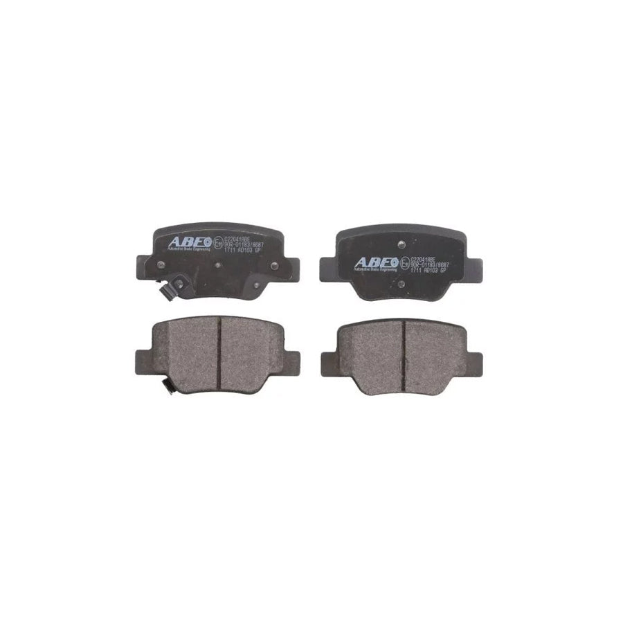 ABE C22041ABE Brake Pad Set For Toyota Verso (Ar20)