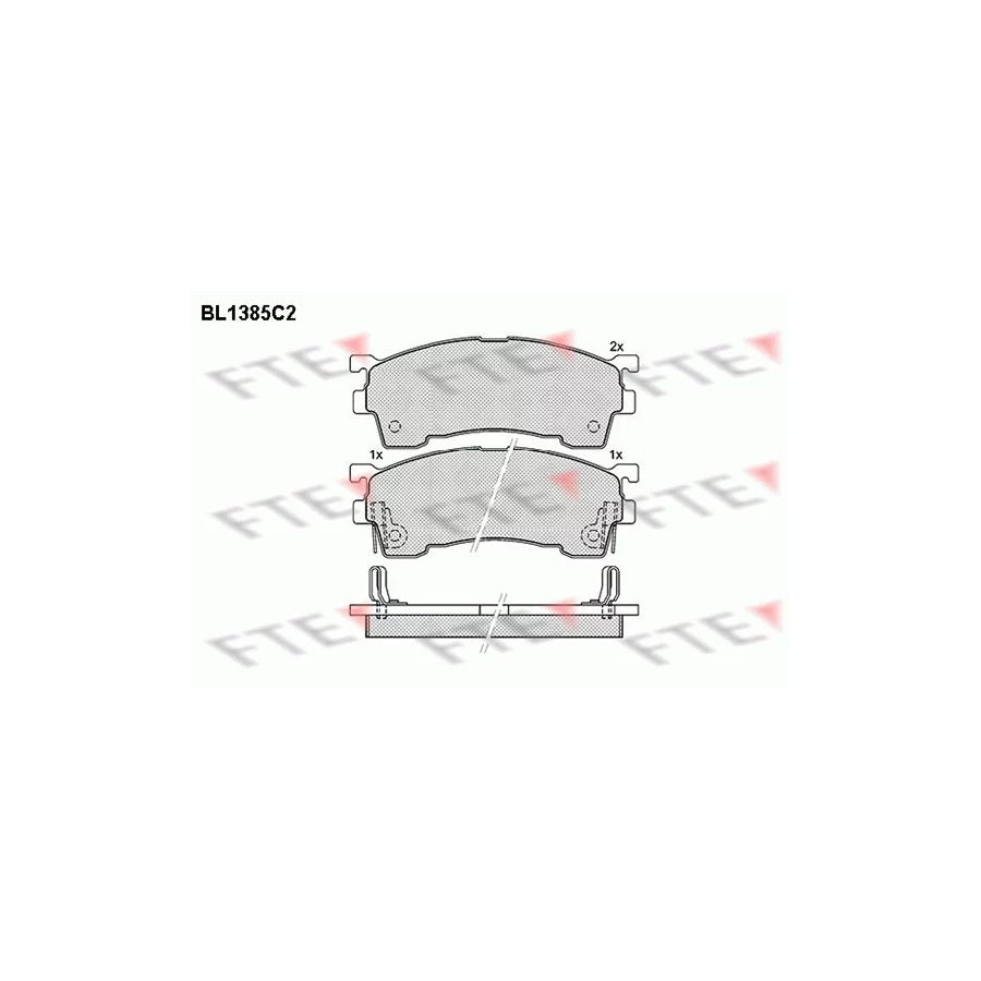 Fte BL1385C2 Brake Pad Set | ML Performance UK Car Parts