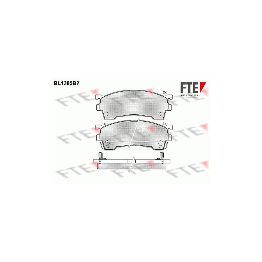 Fte BL1385B2 Brake Pad Set | ML Performance UK Car Parts