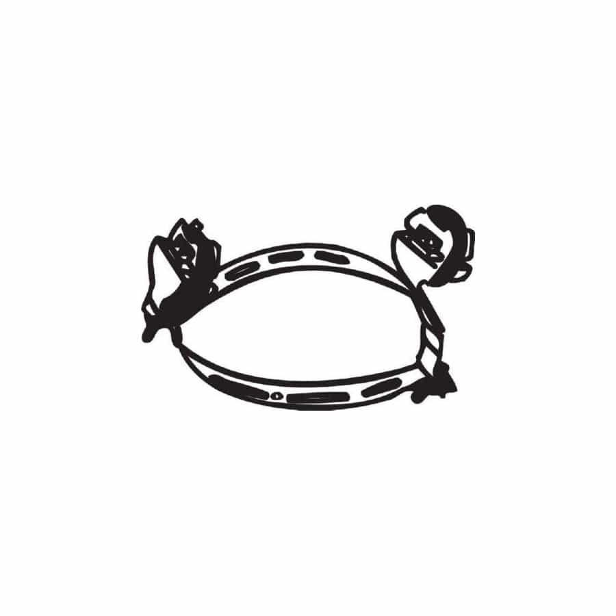 Bosal 254-918 Holder, Exhaust System For Bmw 3 Series