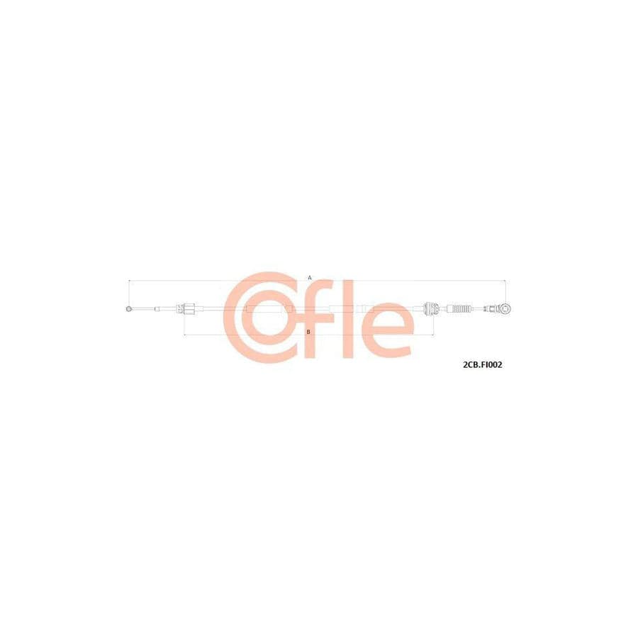 Cofle 92.2Cb.Fi002 Cable, Manual Transmission For Fiat 500L (351, 352)