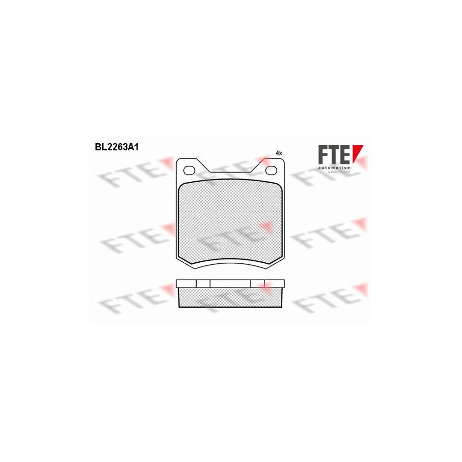 Fte BL2263A1 Brake Pad Set | ML Performance UK Car Parts