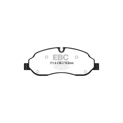 EBC PDKF2355 Ford Transit Ultimax Front Brake Pad & Plain Disc Kit 2 | ML Performance UK Car Parts