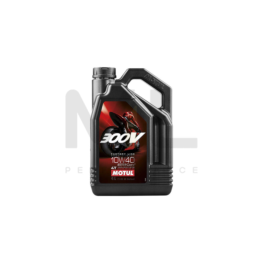 Motul 300V 4T Factory Line 10w-40 Double Ester Synthetic Racing Motorcycle Engine Oil 4l | Engine Oil | ML Car Parts UK | ML Performance