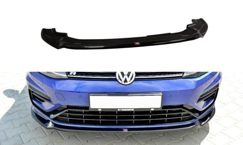 Maxton Design VW-GO-7F-R-FD3T Front Splitter V.3 Volkswagen Golf R / R-Line MK7.5 | ML Performance UK Car Parts