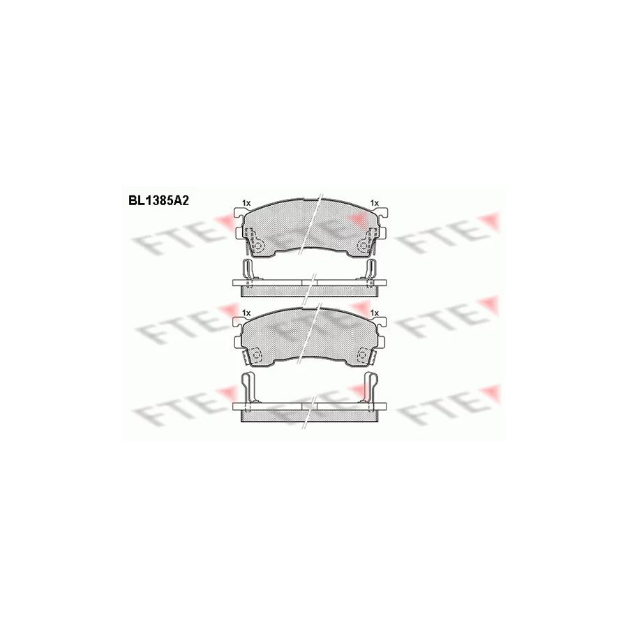 Fte BL1385A2 Brake Pad Set | ML Performance UK Car Parts