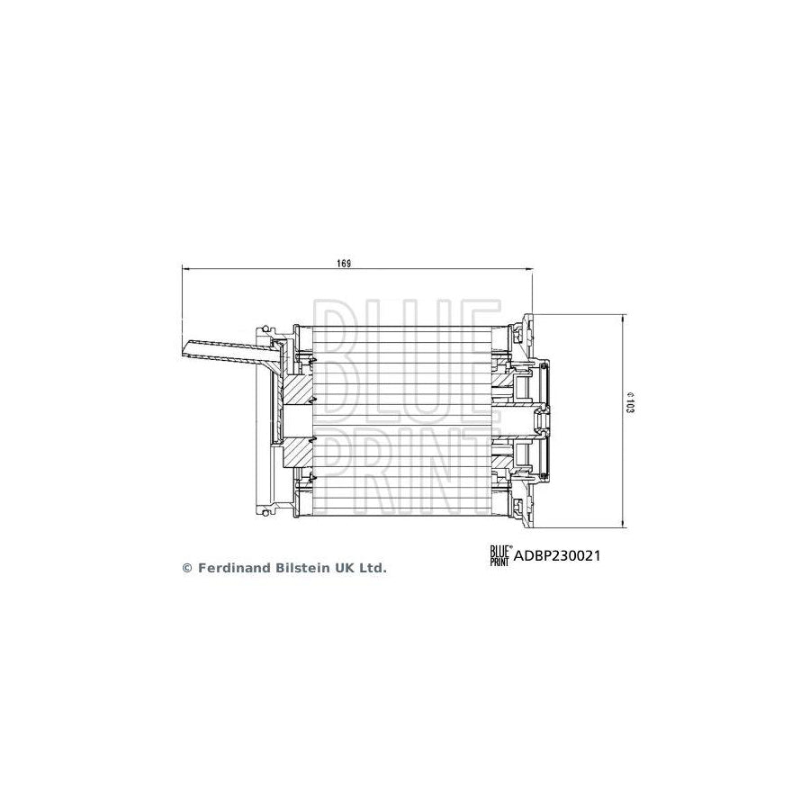 Blue Print ADBP230021 Fuel Filter