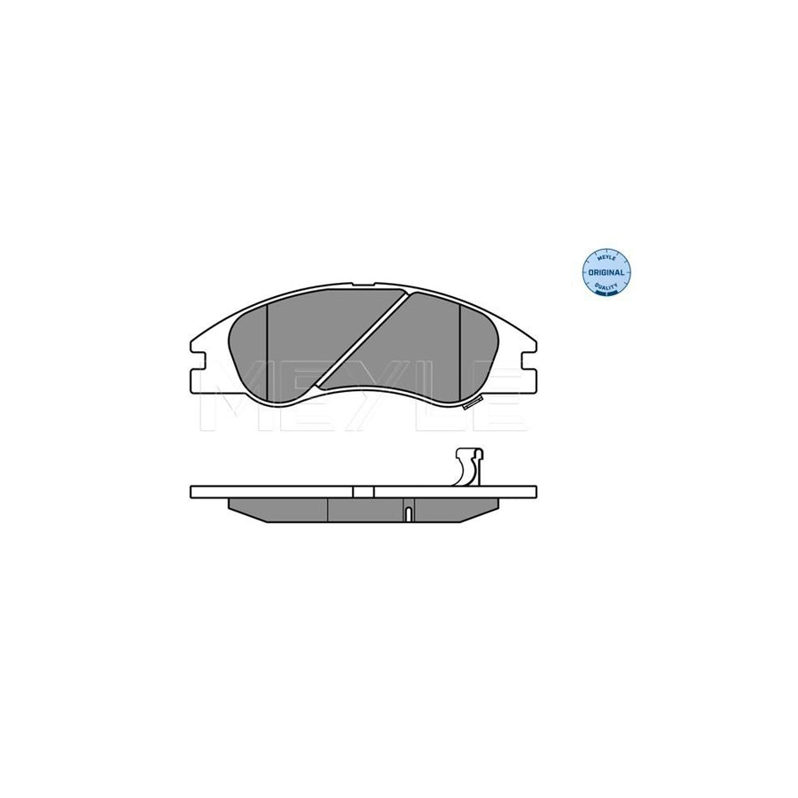 Meyle 025 242 1817/W Brake Pad Set For Kia Cerato