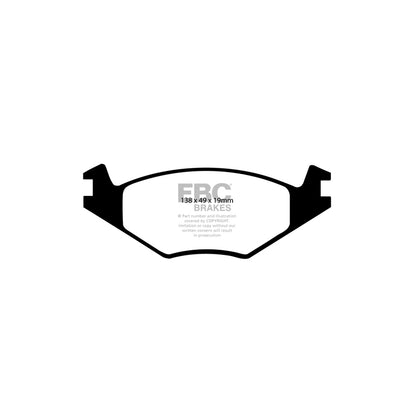 EBC DP2517/2 Seat VW Greenstuff Front Brake Pads - Girling/TRW Caliper 2 | ML Performance UK Car Parts