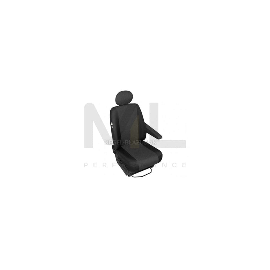 KEGEL 5-1434-217-4015 Car seat cover Black, Polyester, Front | ML Performance Car Parts