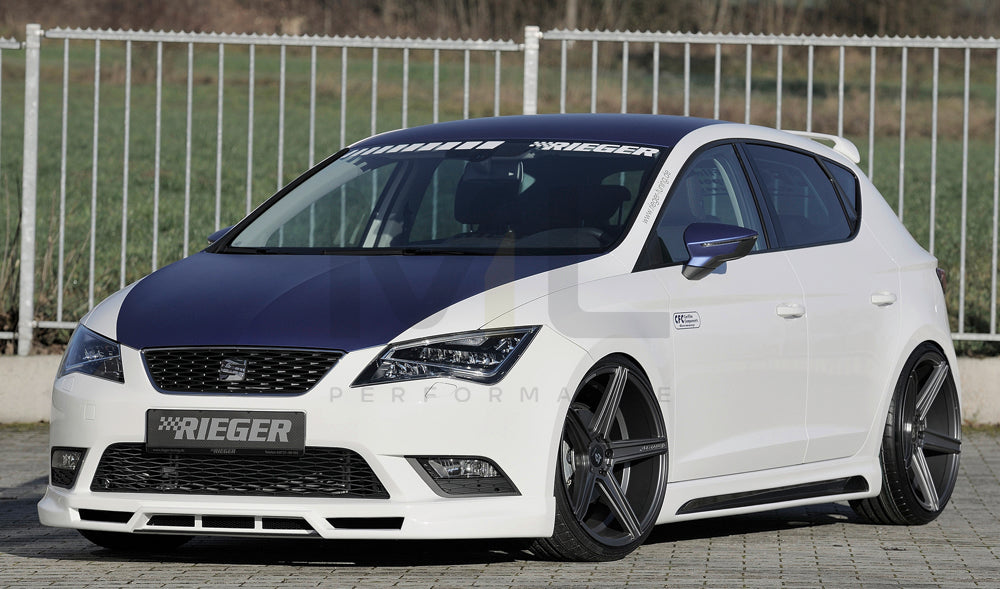 Rieger 00099182 SEAT 5F Side Skirt (Leon FR & Leon Cupra & Leon) 4 | ML Performance UK Car Parts