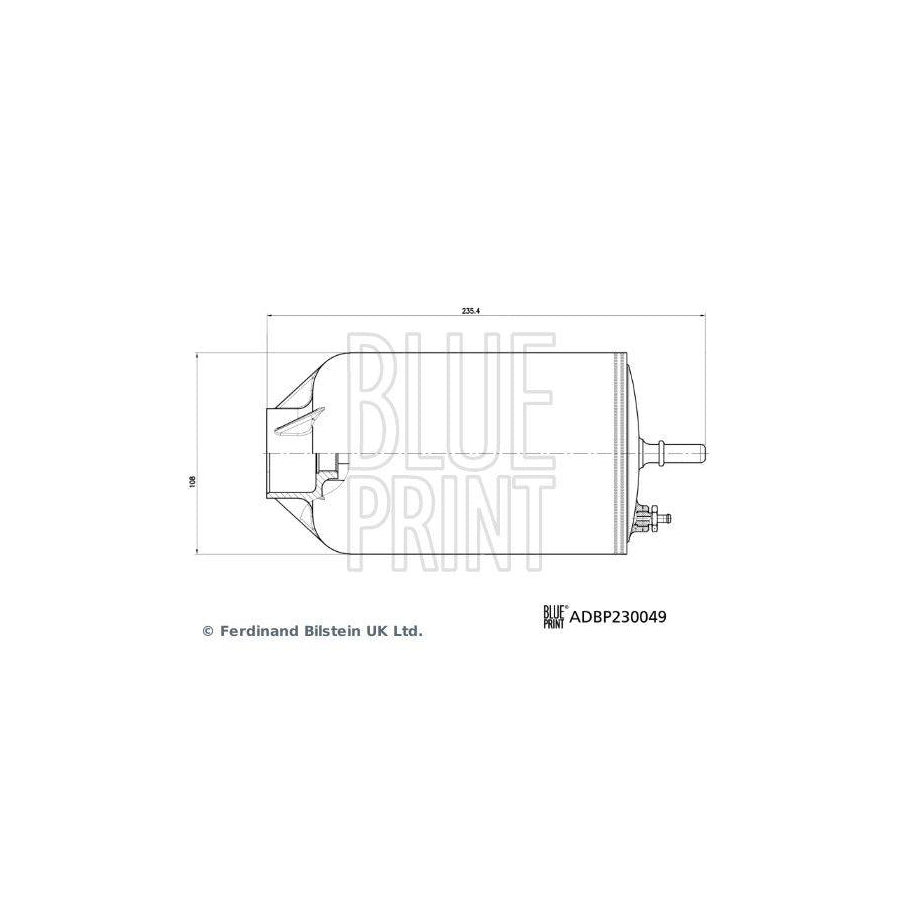 Blue Print ADBP230049 Fuel Filter