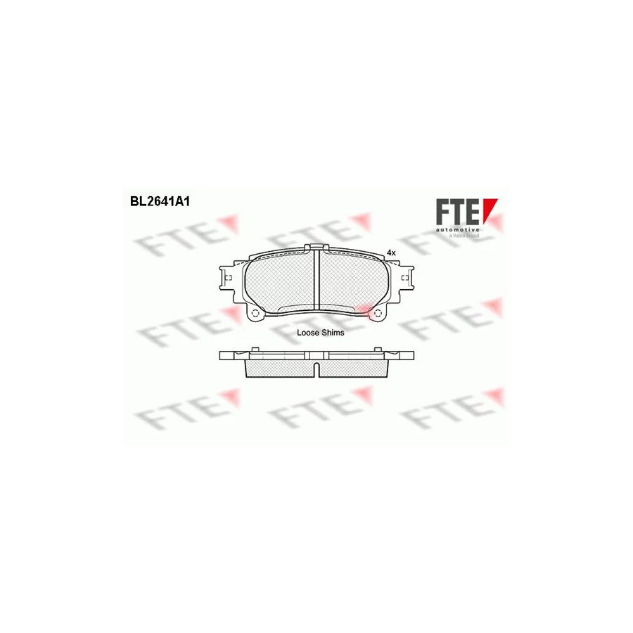 Fte 9010884 Brake Pad Set | ML Performance UK Car Parts