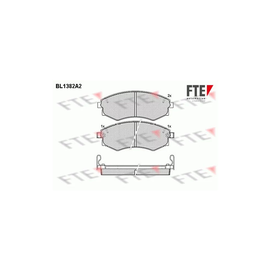 Fte BL1382A2 Brake Pad Set | ML Performance UK Car Parts