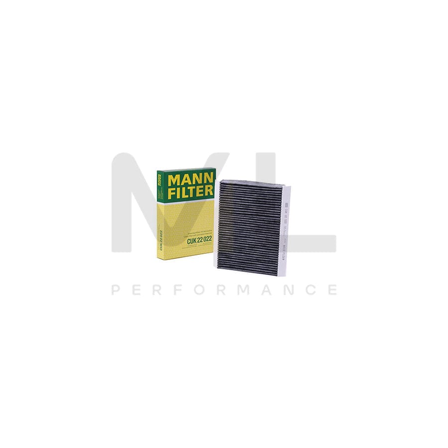 MANN-FILTER CUK 22 022 Pollen filter Activated Carbon Filter | ML Performance Car Parts