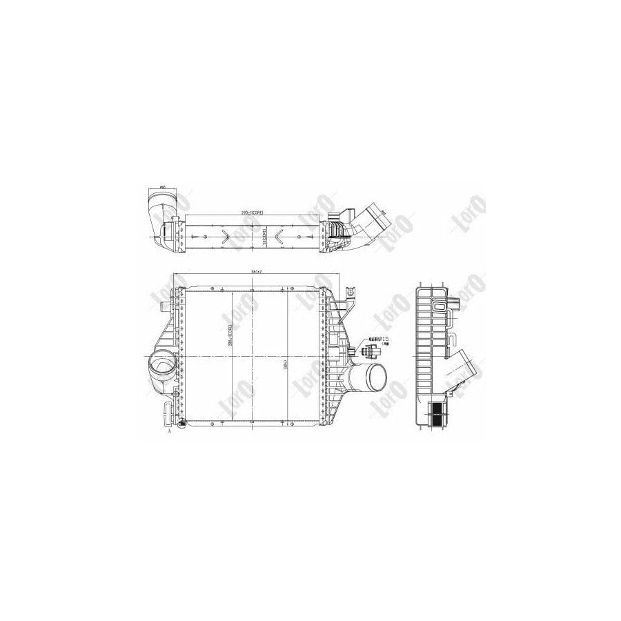 Abakus 0540180015 Intercooler | ML Performance UK