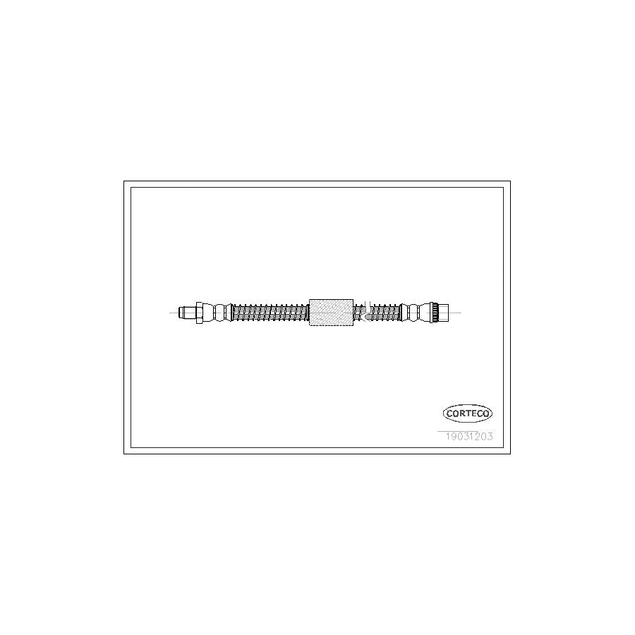 Corteco 19031203 Brake Hose | ML Performance UK