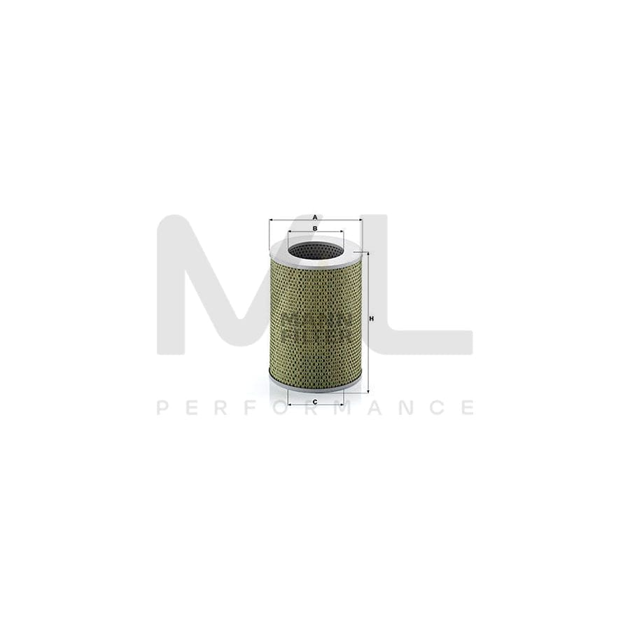 MANN-FILTER H 15 134 Oil Filter Filter Insert | ML Performance Car Parts