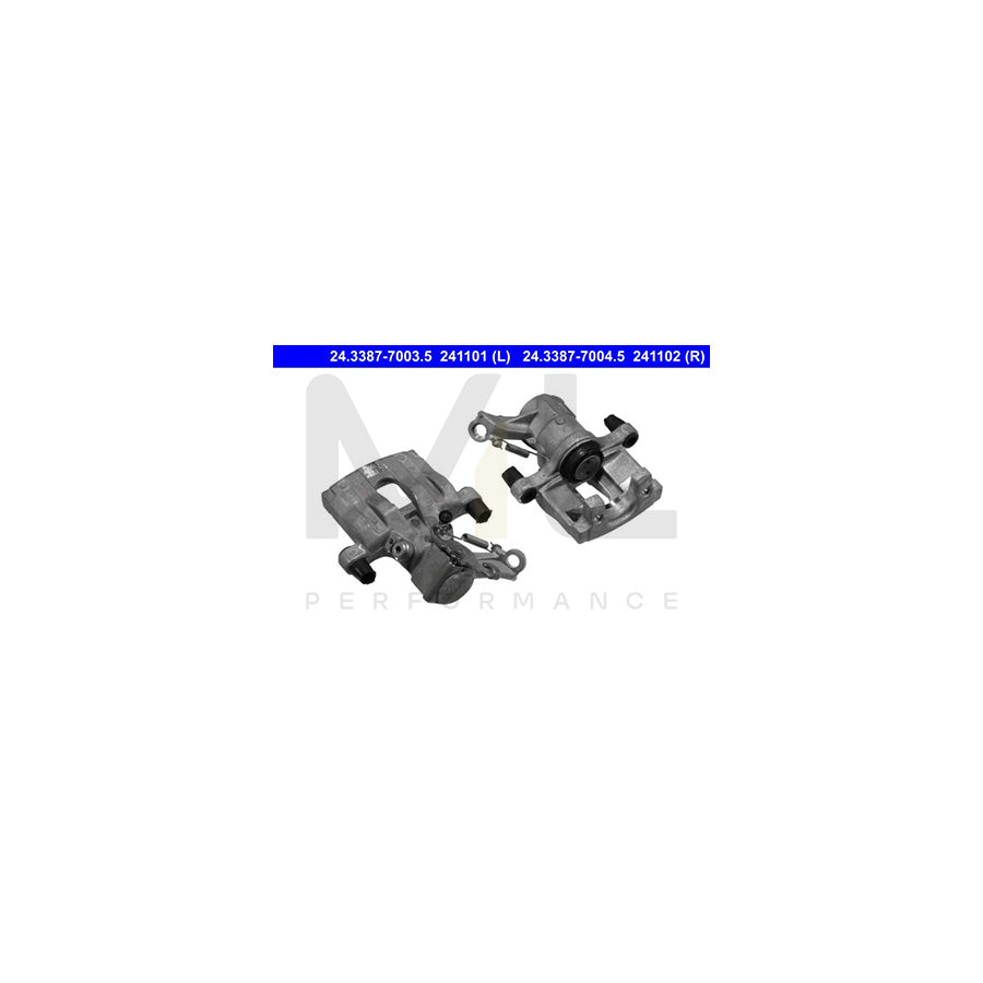 ATE 24.3387-7004.5 Brake Caliper without holder | ML Performance Car Parts