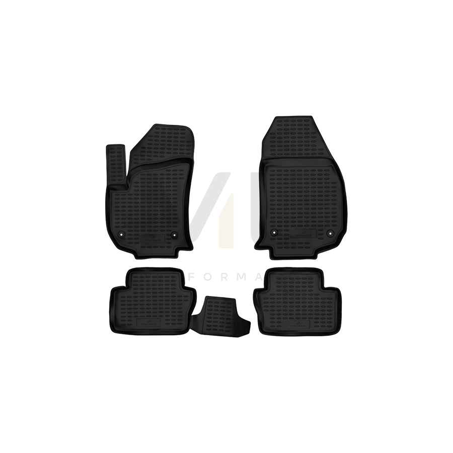 WALSER Tailored, XTR 75113 Floor mat set Front and Rear | ML Performance Car Parts