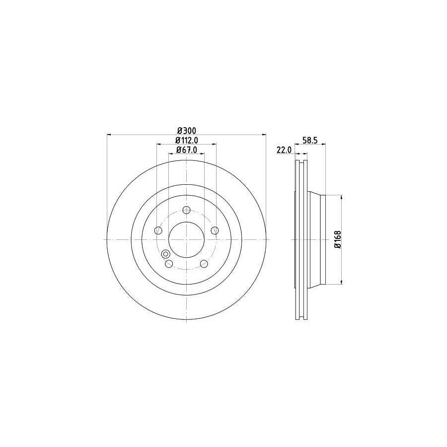 Hella 8FT 351 197-221 Dryer, Air Conditioning