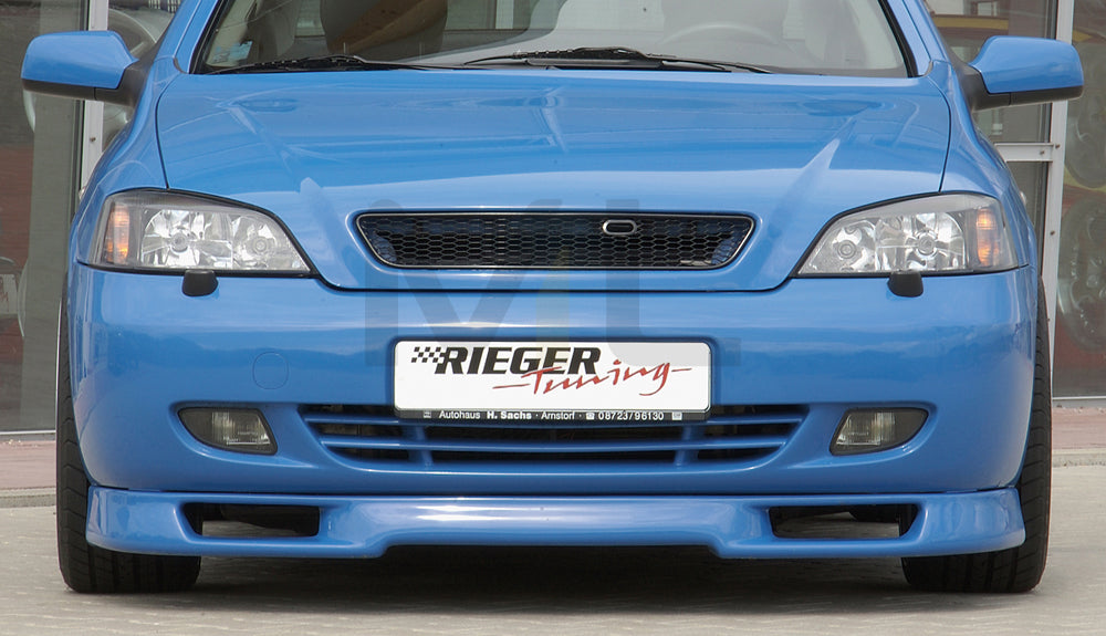 Rieger 00051200 Opel Astra G Front Splitter 3 | ML Performance UK Car Parts